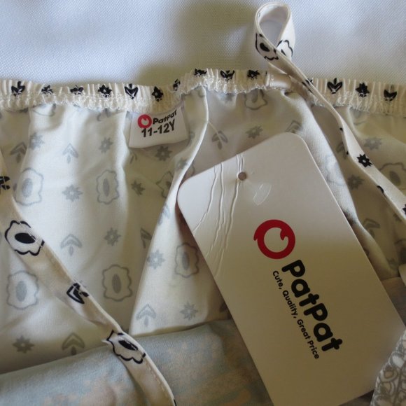 4/$14 NWT girls PAISLEY party DINNER boho DRESS dance FANCY SIZE 11-12 EASTER - Picture 5 of 8